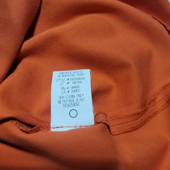 Theory Strapless Tangerine Dress - Picture 4 of 7